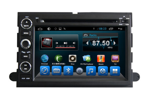 Chiny Android Car Multimedia GPS FORD DVD Player For Explorer Expedition Mustang Fusion dostawca