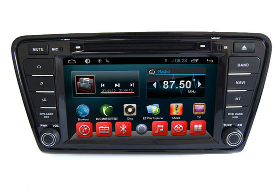 Chiny Android Car Dvd MP3 MP4 Player VW GPS Navigation System Skoda Octavia A7 Car dostawca