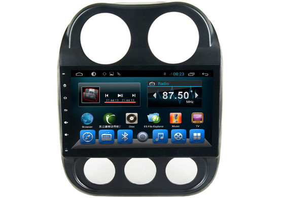 Chiny JEEP 2016 Quad Core Central Multimidia GPS Car Audio Player Android 4.4 System dostawca