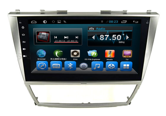 Chiny Android Central Multimedia Toyota Vehicle GPS Navigation System for Toyota Camry 2008 dostawca