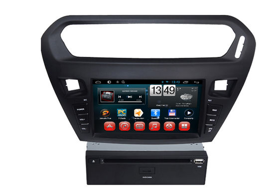 Chiny Quad core PEUGEOT Navigation System With 8.0 Inch Touch Screen / Auto Rear Viewing dostawca
