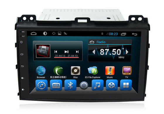 Chiny Car Origial Radio System Toyota GPS Navigation Android 2 Din Prado 2008 dostawca