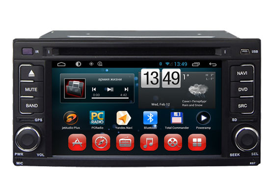 Chiny Android 6.0 System Double Din Car Dvd Player Subaru Impreza / Forester 2008 2010 dostawca