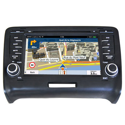 Chiny Audi Car Dvd Player / Car Navigation Systems In Dash Receivers For TT 2006-2014 dostawca