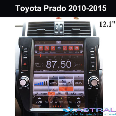 Chiny Automotive Android Multimedia Kitkat Toyota GPS Navigation Tesla Touch Screen Prado 2010 2015 dostawca