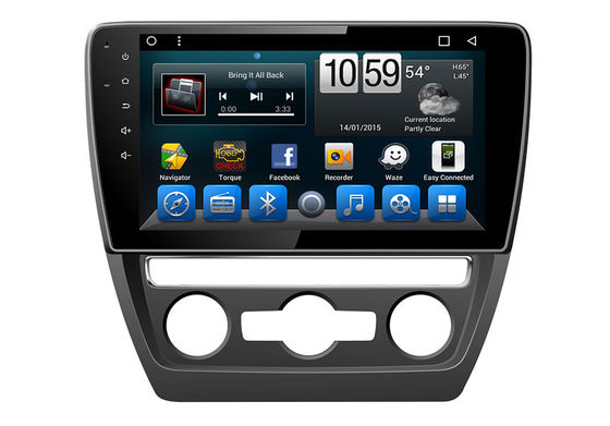 Chiny Vw GPS Auto Navigation Systems Touchscreen Car DVD Volkswagen Sagitar 2015-2017 dostawca