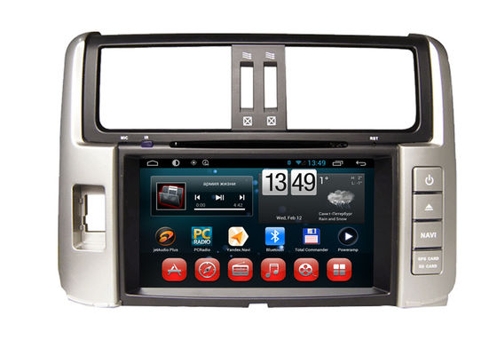 Chiny Toyota 2012 Prado GPS DVD Player Android 4.1 systemy nawigacyjne dla samochodów w desce rozdzielczej dostawca