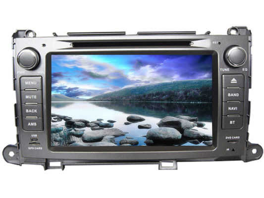 Chiny Double din touch screen car dvd audio stereo TOYOTA GPS Navigation for sienna dostawca
