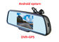 5 inch Rear view mirror monitor with DVR and GPS Navigation with Android os system dostawca